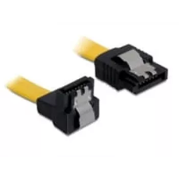 Cavo SATA connettore maschio/connettore maschio DeLOCK 0,2 m giallo