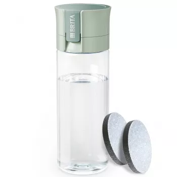 Borraccia riutilizzabile BRITA Fill&Go Vital 600 ml con filtro MicroDisc integrato, verde