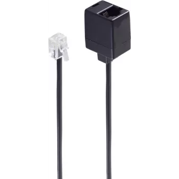 ShiverPeaks BS70226 cavo telefonico 6m nero