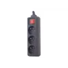 Protezione da sovratensione Gembird EG-PSU3F-01 nero 3 prese AC 230 V 0,6 m