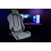 Sedia gaming Arozzi Torretta SoftFabric Blue — design ergonomico, regolabile in altezza e braccioli regolabili