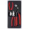 Knipex set di pinze Power-Pack, 3 pezzi, lucidate, plastica