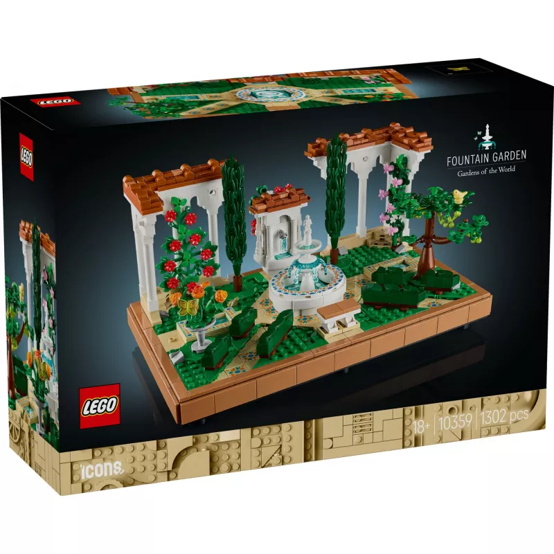 LEGO ICONS 10359 Giardino con fontana