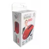 Mouse ottico wireless Rebeltec STAR rosso