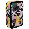 Astuccio portapenne doppio per studenti con dotazione CoolPack Jumper 2 PANDA GANG
