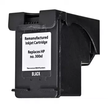 Cartuccia d'inchiostro compatibile Superbulk per HP 300XL CC641, nero, inchiostro a base pigmento, resa standard, 1 pezzo