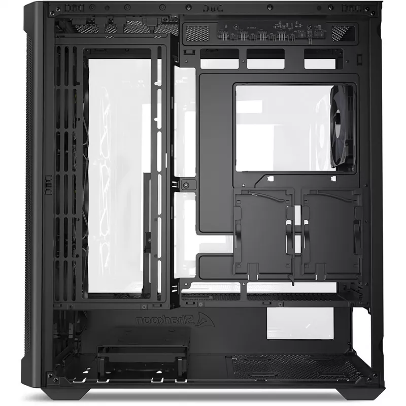 Case PC Sharkoon AK4W RGB Strip Midi Tower nero