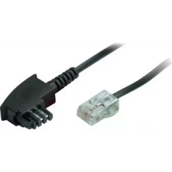 Cavo telefonico ShiverPeaks BS70002-6 6 m nero