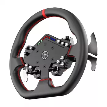 Volante da gaming PXN WDS R2 con sensibilità regolabile e feedback a vibrazione