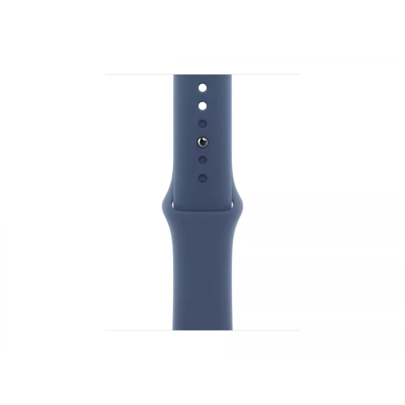 Apple Watch S10 Alluminio Cellular 42mm Argento (Cinturino Sport Denim) S/M