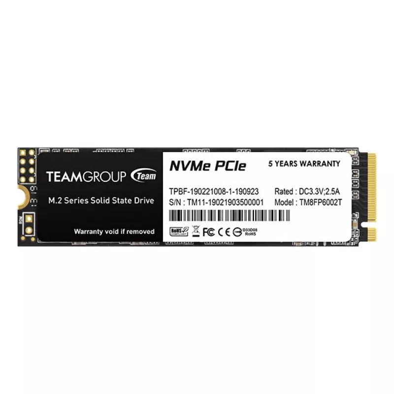 Team Group MP33 - SSD - 256 GB - interno - M.2 2280 - PCIe 3.0 x4 (NVMe)