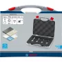 Bosch HSS Twist Drill Bits Cobalt Set, taglierino, ceramica dura, piastrella, 1,2 cm, Bosch, argento, 4 pz.