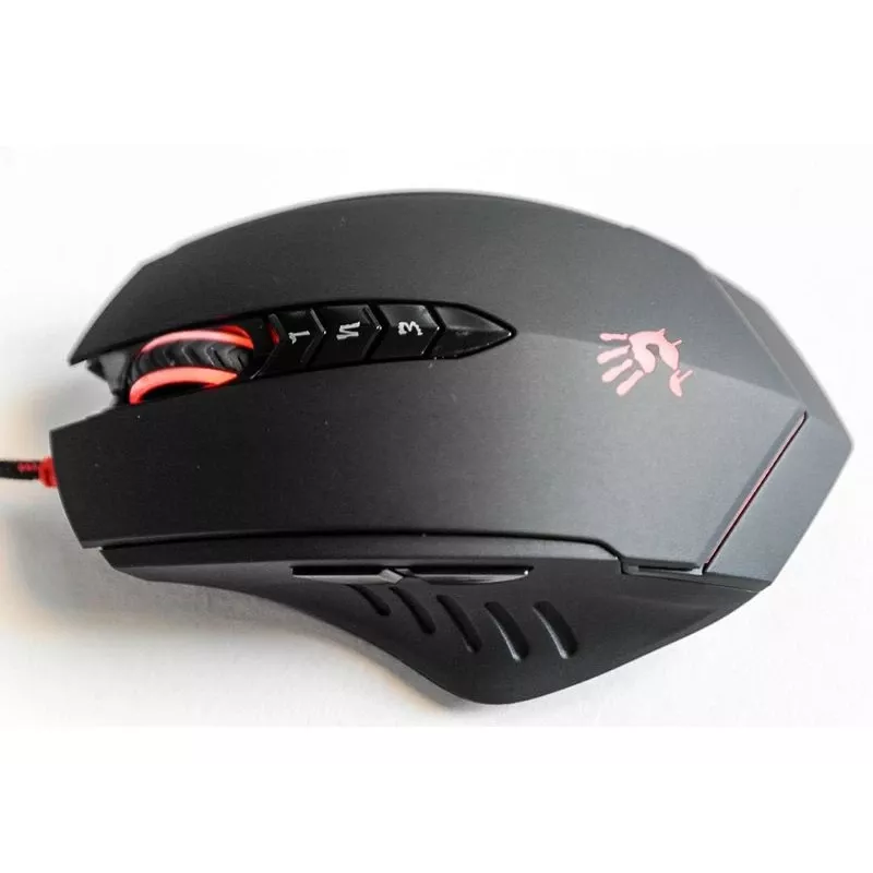 Mouse da gaming A4Tech Bloody V8m — 3200 DPI, 8 tasti, V-Track ottico, USB Type-A, nero