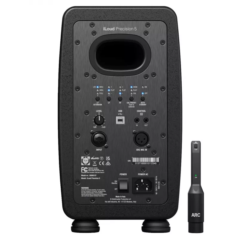 IK Multimedia iLoud Precision 5 - monitor attivo, nero