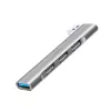 LogiLink Hub USB 3.2 Gen1 4 porte USB-A 1x USB3.0 AF 3x USB2.0 AF UA0436