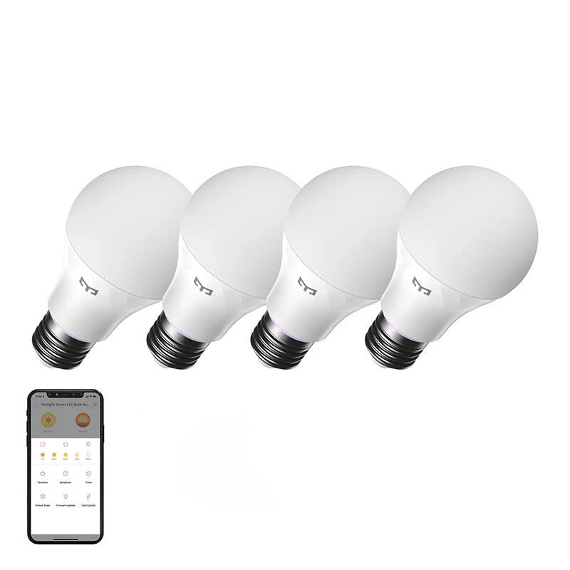YEELIGHT W4 lampadina smart Wi-Fi/Bluetooth E27 dimmerabile (YLQPD-0012) 4 pezzi