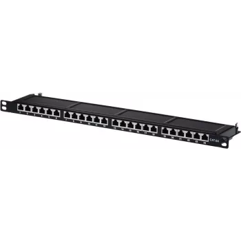 Patch panel Helos 134334 0.5U Gigabit Ethernet grigio