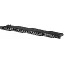 Patch panel Helos 134334 0.5U Gigabit Ethernet grigio