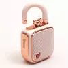 Altoparlante mono portatile Divoom LoveLock rosa