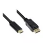Good Connections cavo adattatore USB-C a DP1.2 nero 10m