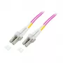 Cavo patch fibra ottica duplex OM4 (multimodale, 50/125) LC/LC, 3 m, Good Connections® (LW-803LC4)