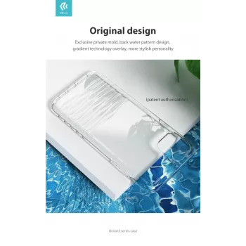 Custodia per smartphone Devia Ocean2 Serie per iPhone 11 Pro Max, trasparente, cover protettiva trasparente