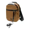 Borsa da viaggio Tomtoc Aviator-T37 con tracolla, tessuto X-Pac, marrone