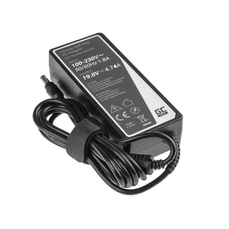 Green Cell AD27AP alimentatore/convertitore per interni 90 W nero