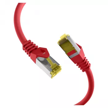EFB-Elektronik cavo patch RJ45 Cat.6A S/FTP LSZHCat.7 cavo grezzo rosso 0,15 m produttore: EFB Elektronik (MK7001.0,15R)