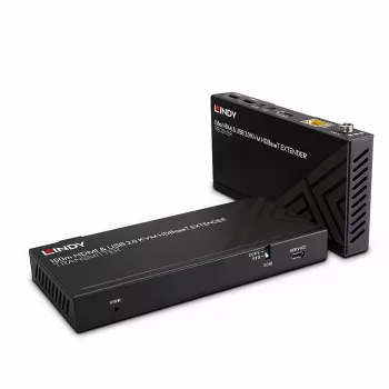 Lindy 150m Cat.6 HDMI 4K60, USB 2.0 e IR HDBaseT extender KVM