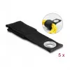 Fascia in velcro heavy-duty DeLOCK L 260 x P 38 mm nero 5 pz.