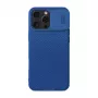 Custodia protettiva Nillkin CamShield Pro per iPhone 16 Pro Max, blu, copertura fotocamera scorrevole