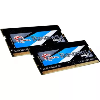 SO-DIMM 16 GB DDR4-2666 (2x 8 GB) dual-kit, memoria F4-2666C19D-16GRS, Ripjaws