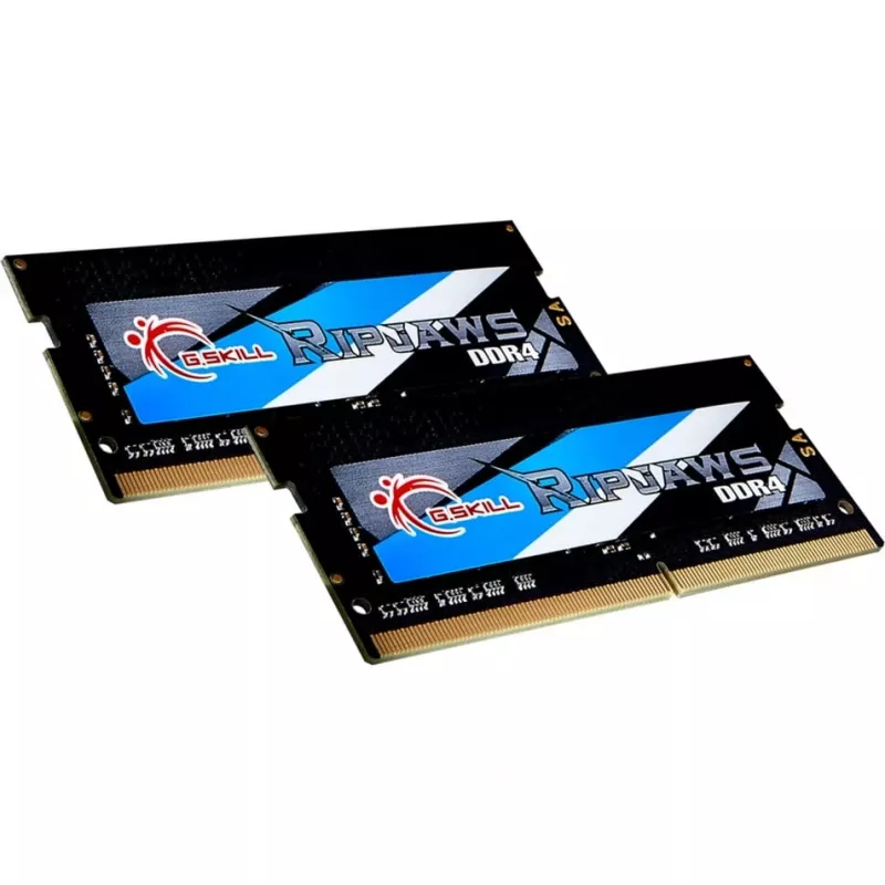 SO-DIMM 16 GB DDR4-2666 (2x 8 GB) dual-kit, memoria F4-2666C19D-16GRS, Ripjaws