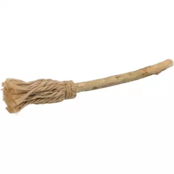 Gioco da masticare per gatti Trixie corda Matatabi scopa 160 mm iuta beige TX-42428
