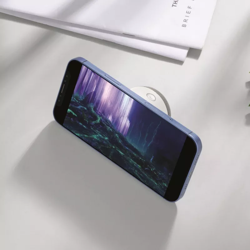 Ultron Mag Soundmate 461891 altoparlante Bluetooth magnetico, 3 W, 420 mAh, bianco