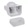 Rilevatore di movimento MACLEAN MCE358 W — sensore PIR di presenza, bianco