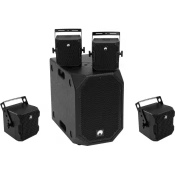 Set diffusori attivi Omnitronic BOB-10A con 4x BOB-4 (modello 20000533)