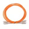 Cavo in fibra ottica Extralink EX.3692 — FTTH OM2 SC‑SC, 1 m, full duplex, rosso