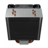 Dissipatore ad aria per CPU SAVIO SAVGCOVORTEXX2ARGB con 4 heatpipe, ventola ARGB 120 mm, nero