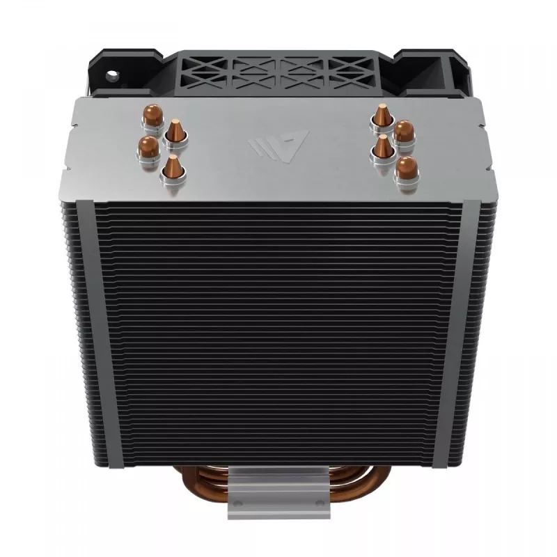 Dissipatore ad aria per CPU SAVIO SAVGCOVORTEXX2ARGB con 4 heatpipe, ventola ARGB 120 mm, nero