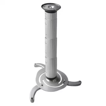 Sunne | Supporto a soffitto per proiettore | Rotazione, inclinazione | Portata massima 10 kg | Argento