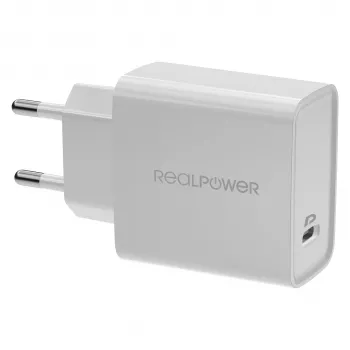 Caricabatterie per interni RealPower PC-MagSet universale bianco