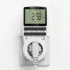 Timer elettronico QOLTEC PC0628 con display LCD, conto alla rovescia 24 ore
