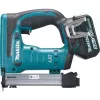 Graffatrice a batteria DST221RTJ, 18 Volt, graffatrice elettrica blu/nero, 2 batterie ricaricabili agli ioni di litio 5,0 Ah, in MAKPAC misura 2