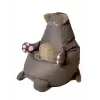 Pouf sacco Sako Kitten marrone XL 130 x 90 cm