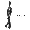 DeepCool FL12 ventola per case, 120 mm, 500–2150 giri/min, 32 dB, FDB, 12 V, nero