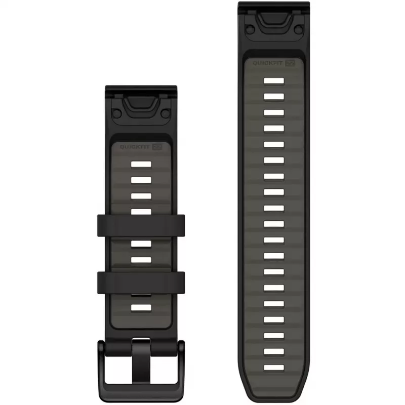 Cinturino Garmin QuickFit 010-13392-00 nero grigio