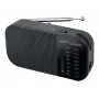 Radio portatile Muse M-025 R — MW/FM, nera, a batteria, compatta (32×130×70 mm)