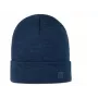 BUFF MERINO HEAVYWEIGHT BEANIE SOLID NIGHT blu